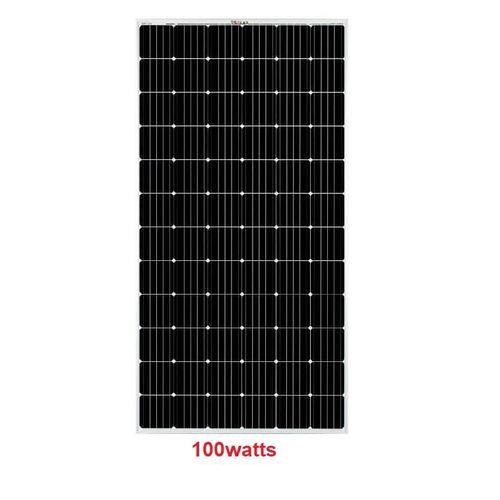 100watts 18volts Mono Solar Panel - 1pc image 1