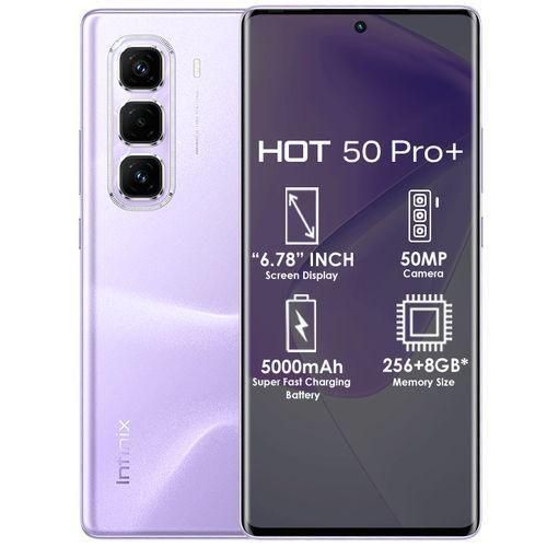 Infinix Hot 50 Pro+ 6.78" 8GB RAM/128GB ROM Android 14- Purple image 1