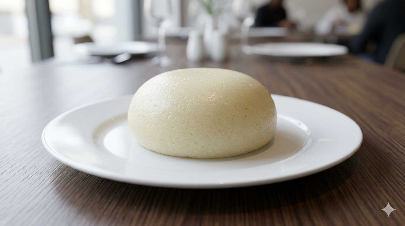 Fresh & Hot Semovita (Choose Your Soup) image 2