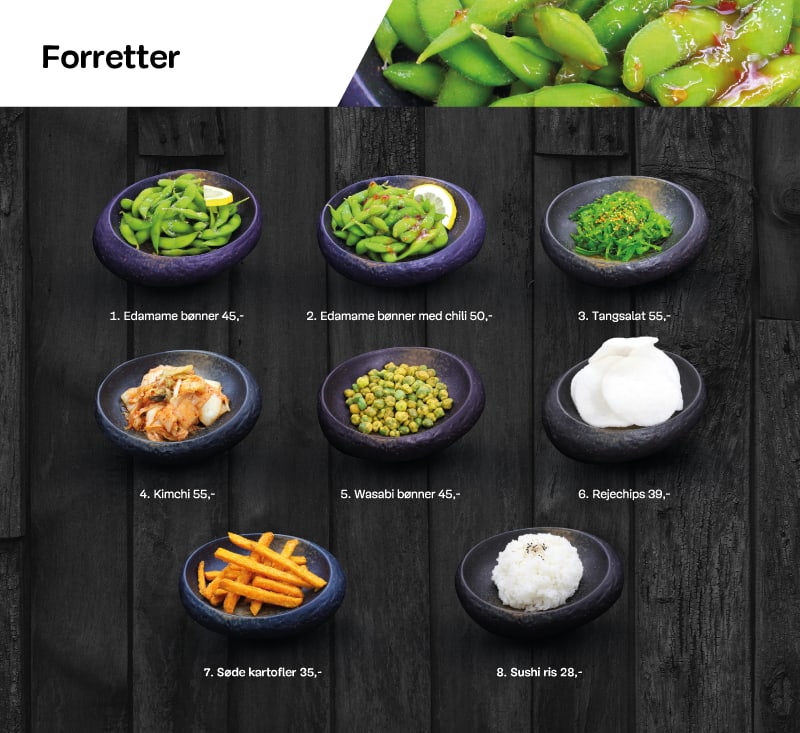 Forretter menu side 2