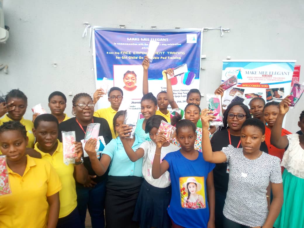 Empowering Girls through Menstrual Health Education and Reusable Cloth Pad Workshops