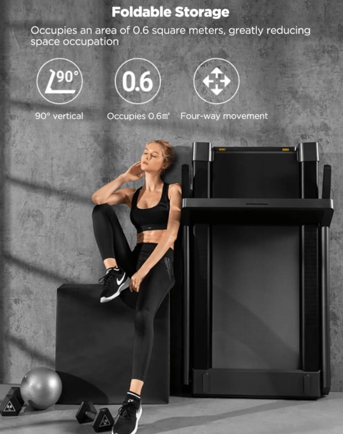 Kingsmith K15 Foldable Treadmill infographic 1 of 4