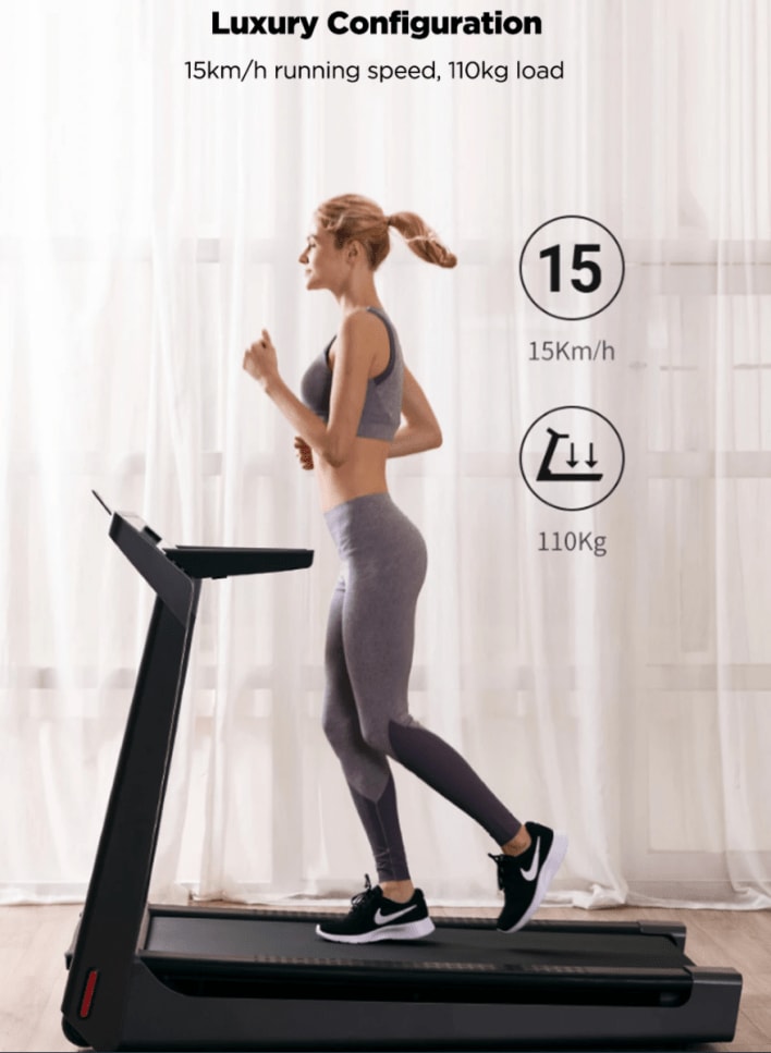 Kingsmith K15 Foldable Treadmill infographic 2 of 4