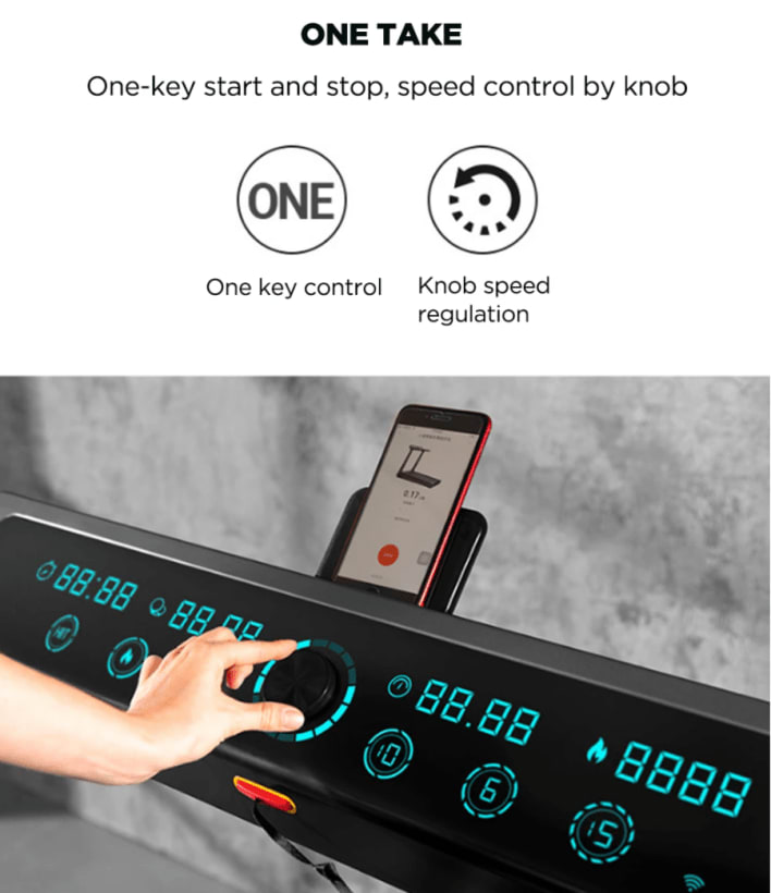 Kingsmith K15 Foldable Treadmill infographic 3 of 4