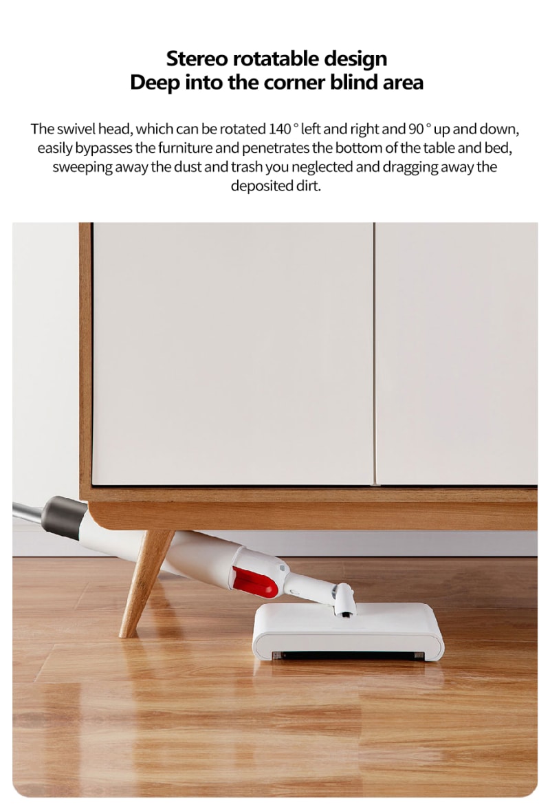 Xiaomi Deerma TB900 2-In-1 Handheld Water Spraying Rotating Sweep Mop infographic 3 of 3