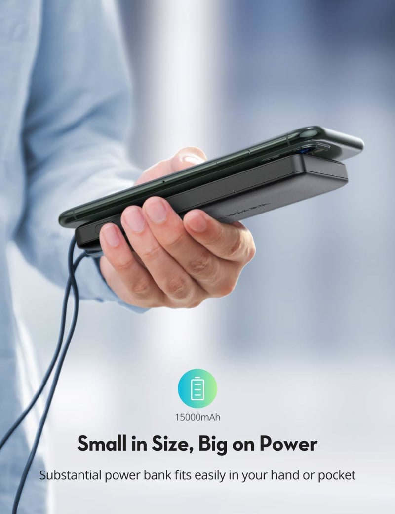 RAVPower RP-PB231 15000mAh 18W Power Bank infographic 2 of 5