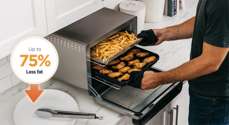 Ninja DT200ANZ Foodi XL 8-in-1 Air Fry Oven Max Power 2400W infographic 4 of 6