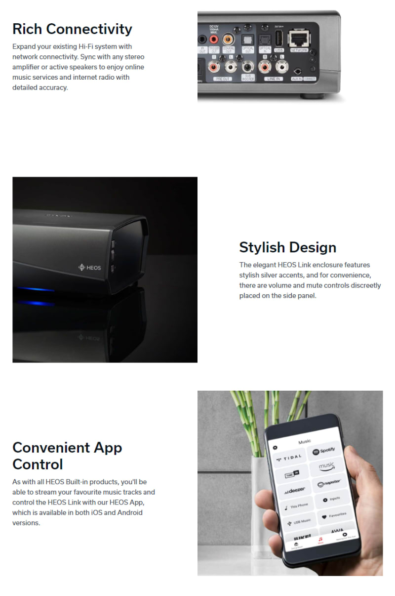 LINK-HS2 features