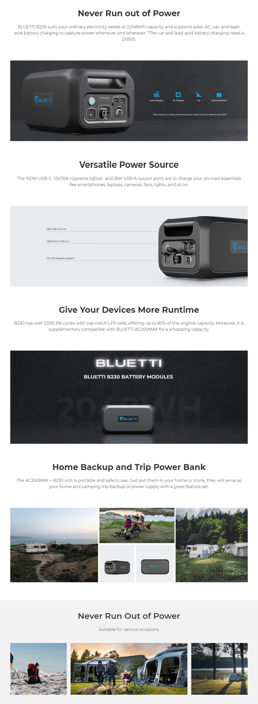 product info