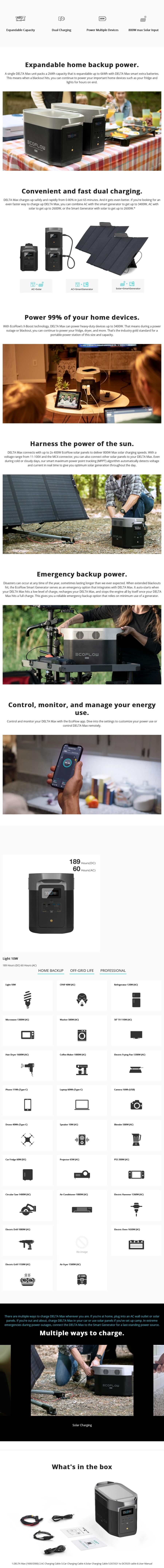 product info