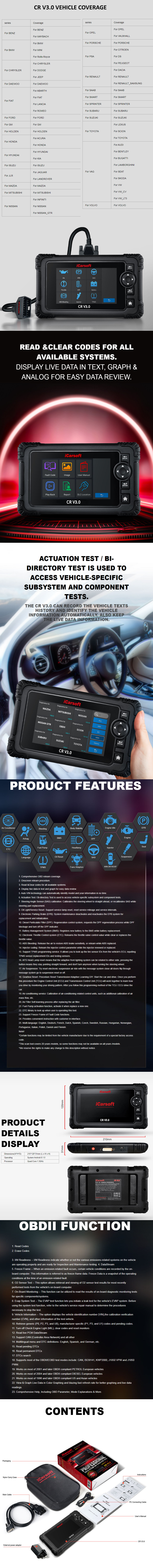 CR-V3.0 features