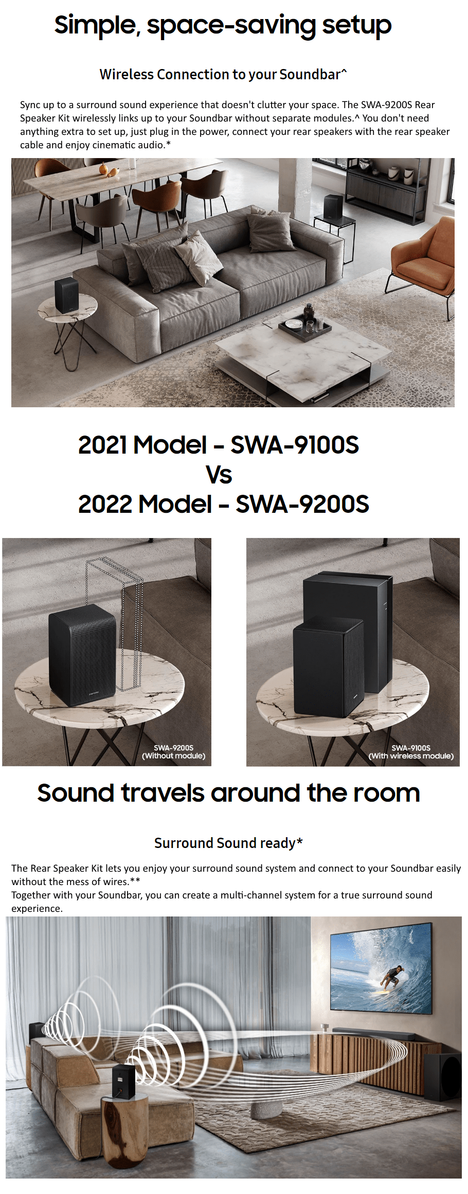SWA-9200S/XY features