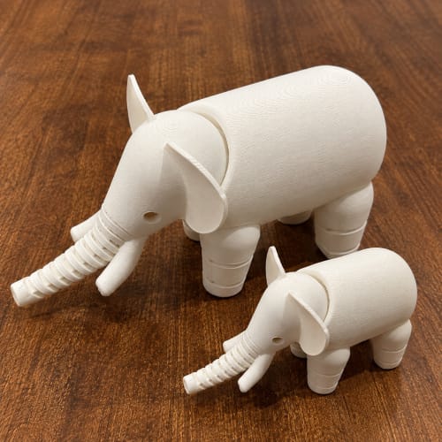 Elefante Mamá Sensorial Articulado