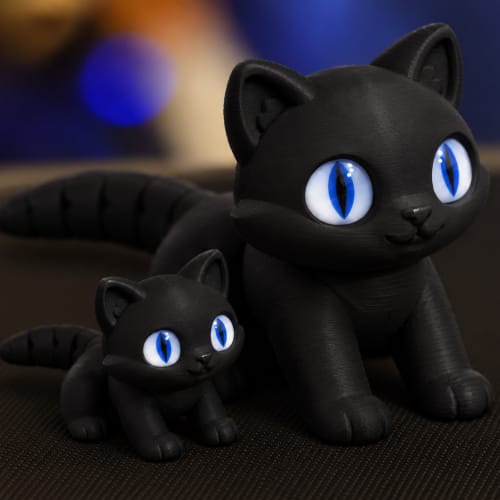 Gatito Mamá Sensorial Articulado