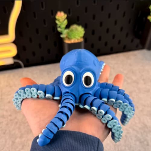 Pulpo Tierno Sensorial Articulado