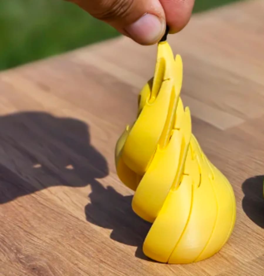 Pera Sensorial — juguete impreso en 3D