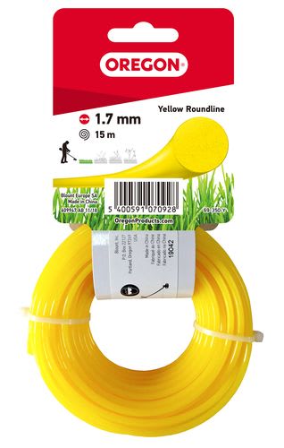 Oregon Yellow Round 1.7mm x 15m