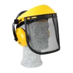 Mesh visor & muff combination