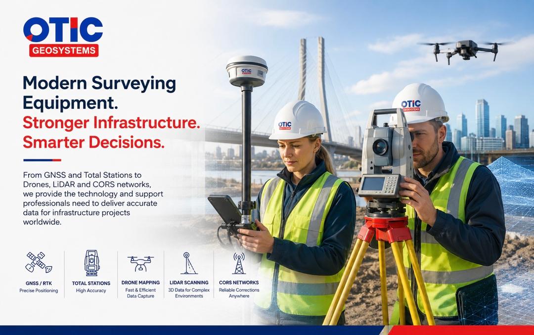 Modern Surveying Equipment: The Foundation of Better Infrastructure