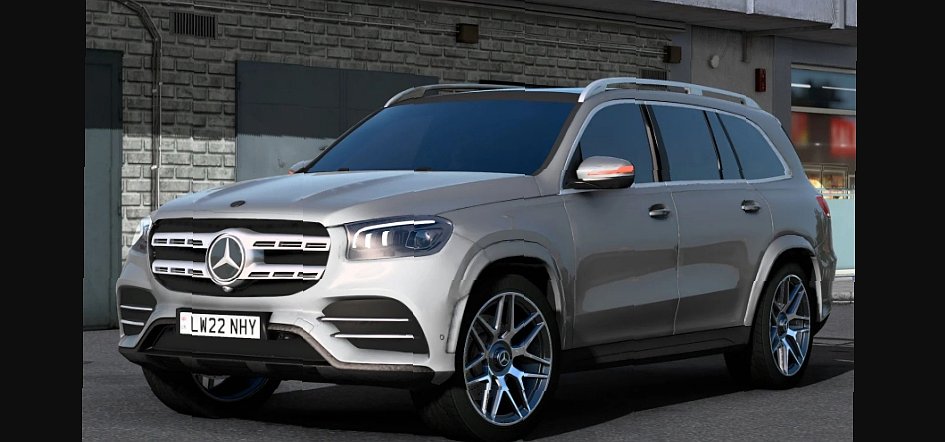 МОД Mercedes-Benz X167 GLS-Class v2.4 ДЛЯ EURO TRUCK SIMULATOR 2