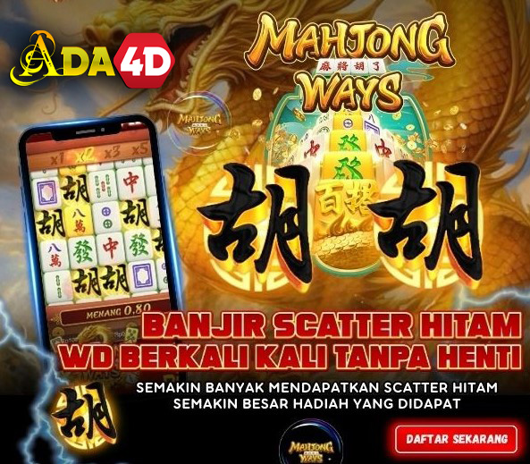 ADA4D Link Resmi Slot Serve Thailand RTP Gacor Terakurat Gampang JP Maxwin