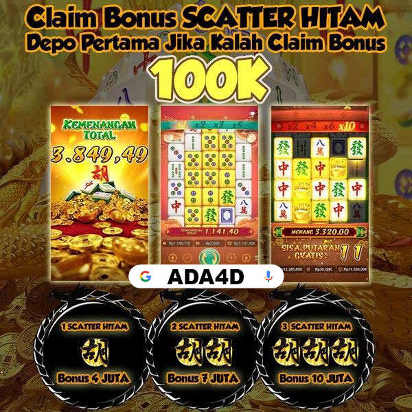 ADA4D Situs Judi Online Slot Maxwin Terpercaya & Slot Gacor Hari Ini Gampang Jackpot