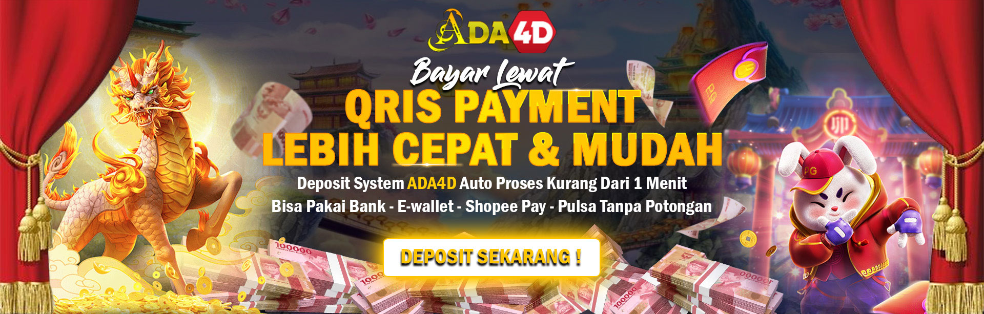 ADA4D Link Situs Slot Online Maxwin Bet Kecil 200 Rupiah Ada 4D Gampang Menang