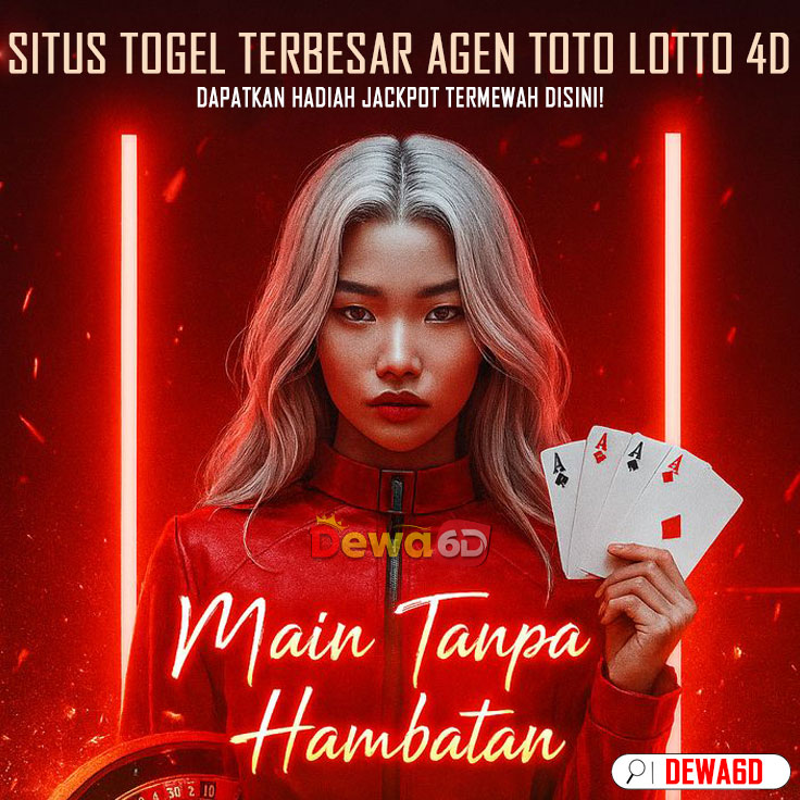 Galeri foto DEWA6D ~ Situs Togel Terbesar Agen Toto Lotto 4D Deposit 10 Ribu Hadiah Jackpot Termewah di Yogyakarta
