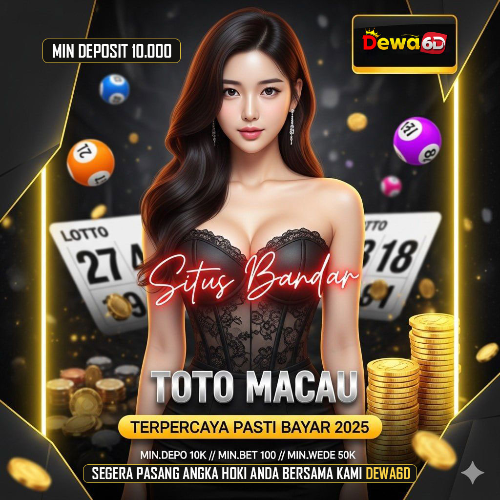DEWA6D 🖍 Tautan Resmi Situs Togel Resmi & Bandar Toto Online Hadiah 4D Terbesar image 1