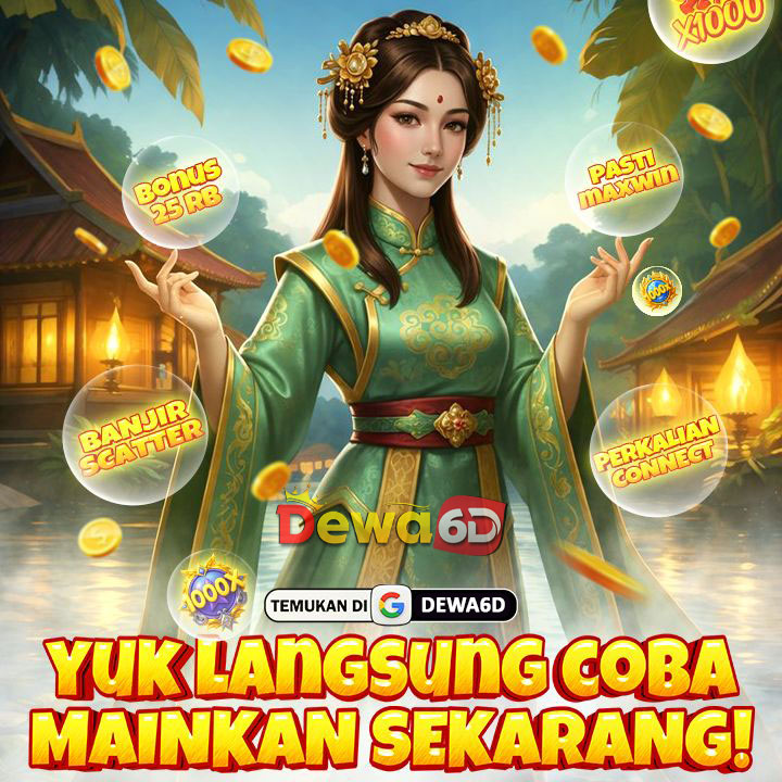 DEWA6D # Pasar Tempat Main Mobile Gaming Top #1 Paling Hits Se Indonesia image 1