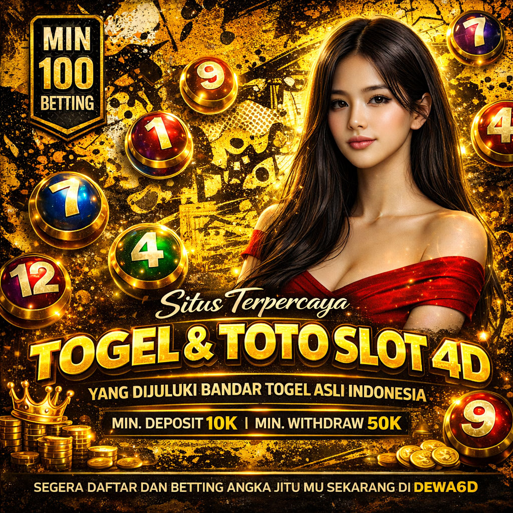 DEWA6D | Perangkat Situs Toto Slot Deposit 5000 Pusat Tebak Angka Togel 4D Berhadiah Besar image 1