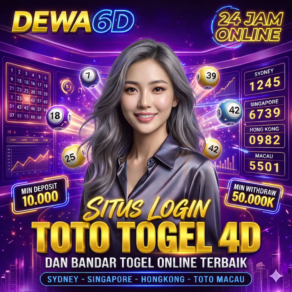 DEWA6D ✈︎ Produktivitas Situs Togel Online Terpercaya Deposit 10 Ribu Aman & Pasti Bayar