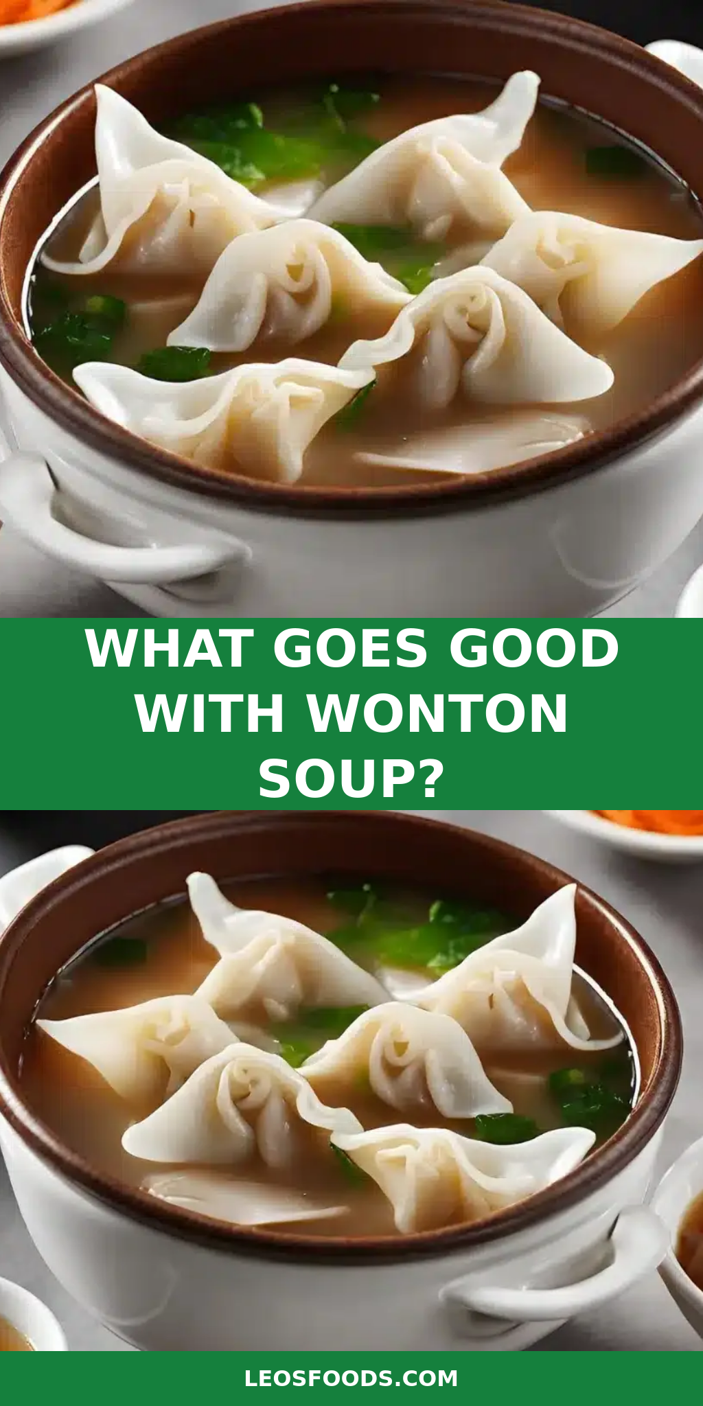 What Goes Good With Wonton Soup?
