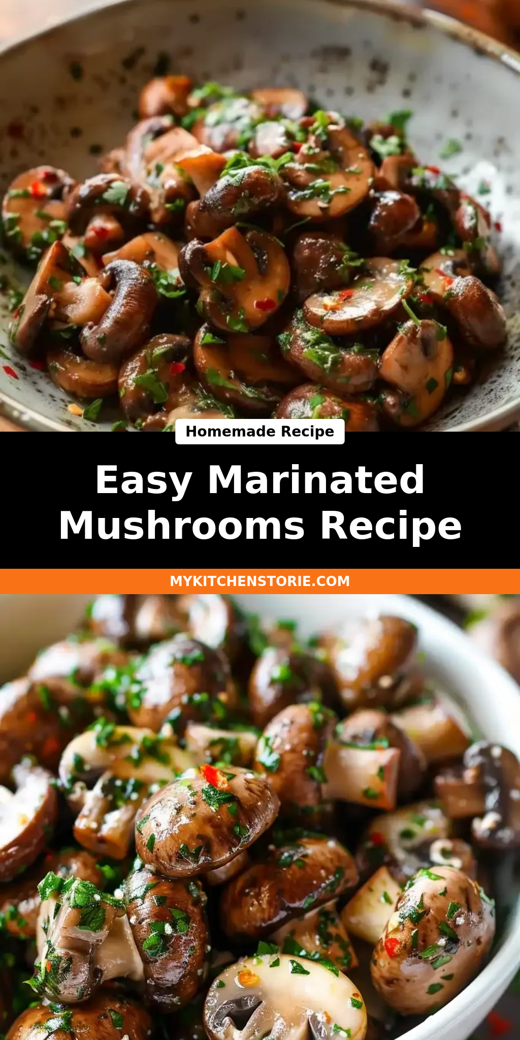 Easy Marinated Mushrooms Recipe