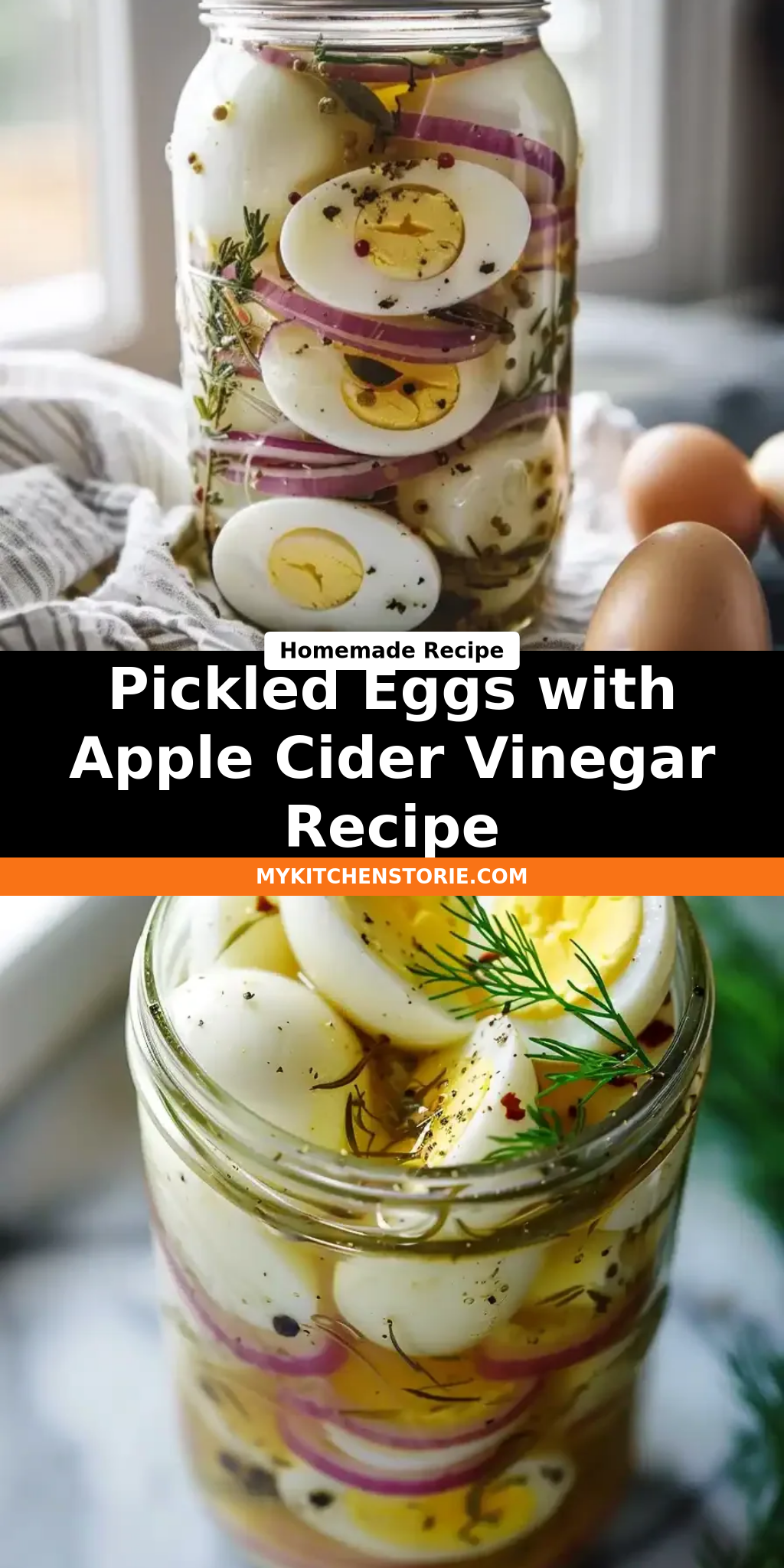 Pickled Eggs with Apple Cider Vinegar Recipe