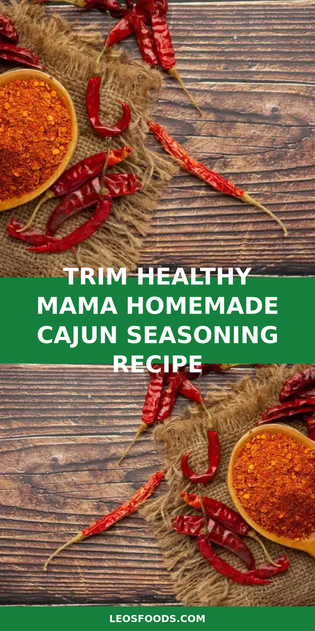 Trim Healthy Mama Homemade Cajun Seasoning Recipe