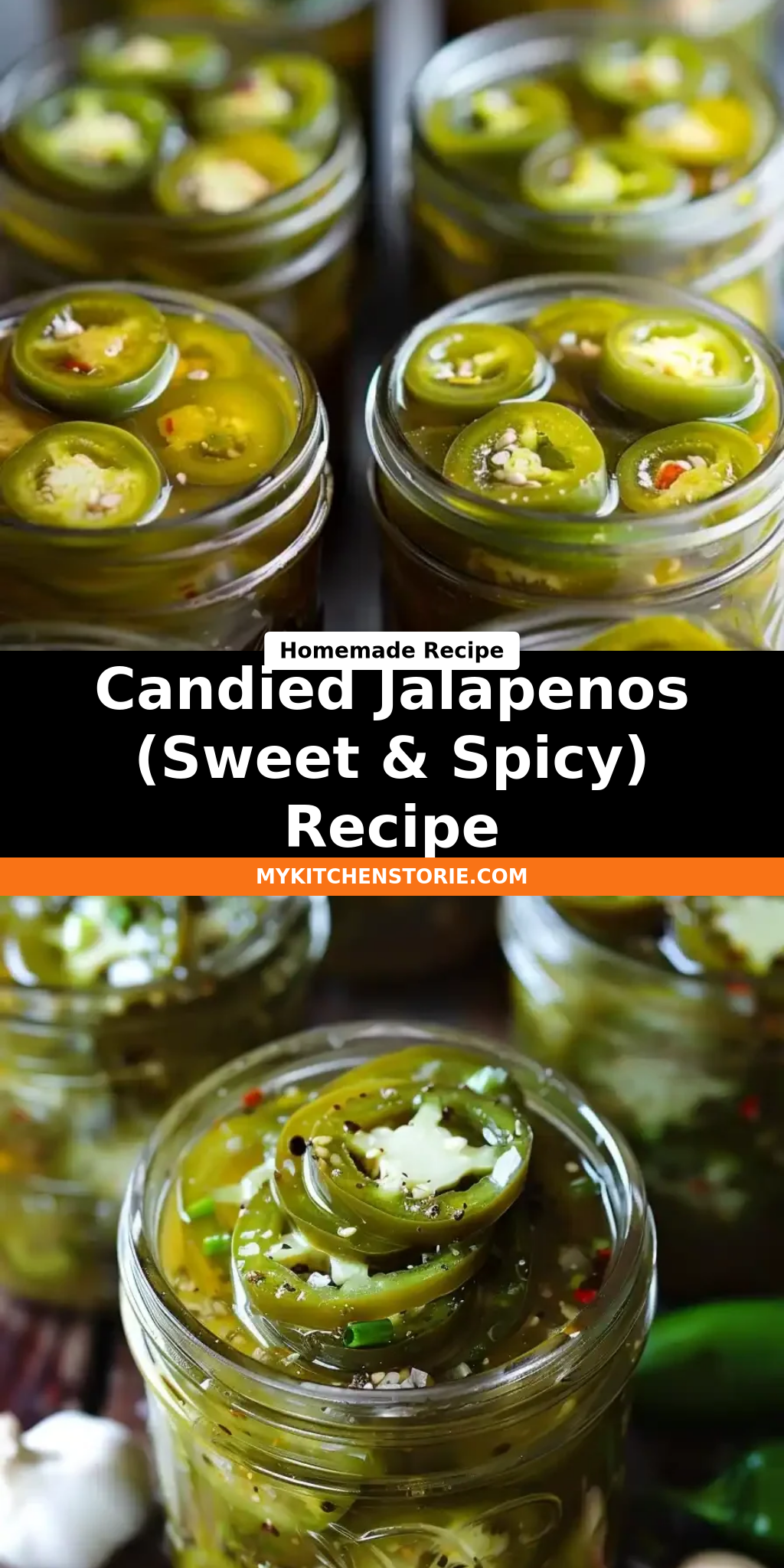 Candied Jalapenos (Sweet & Spicy) Recipe