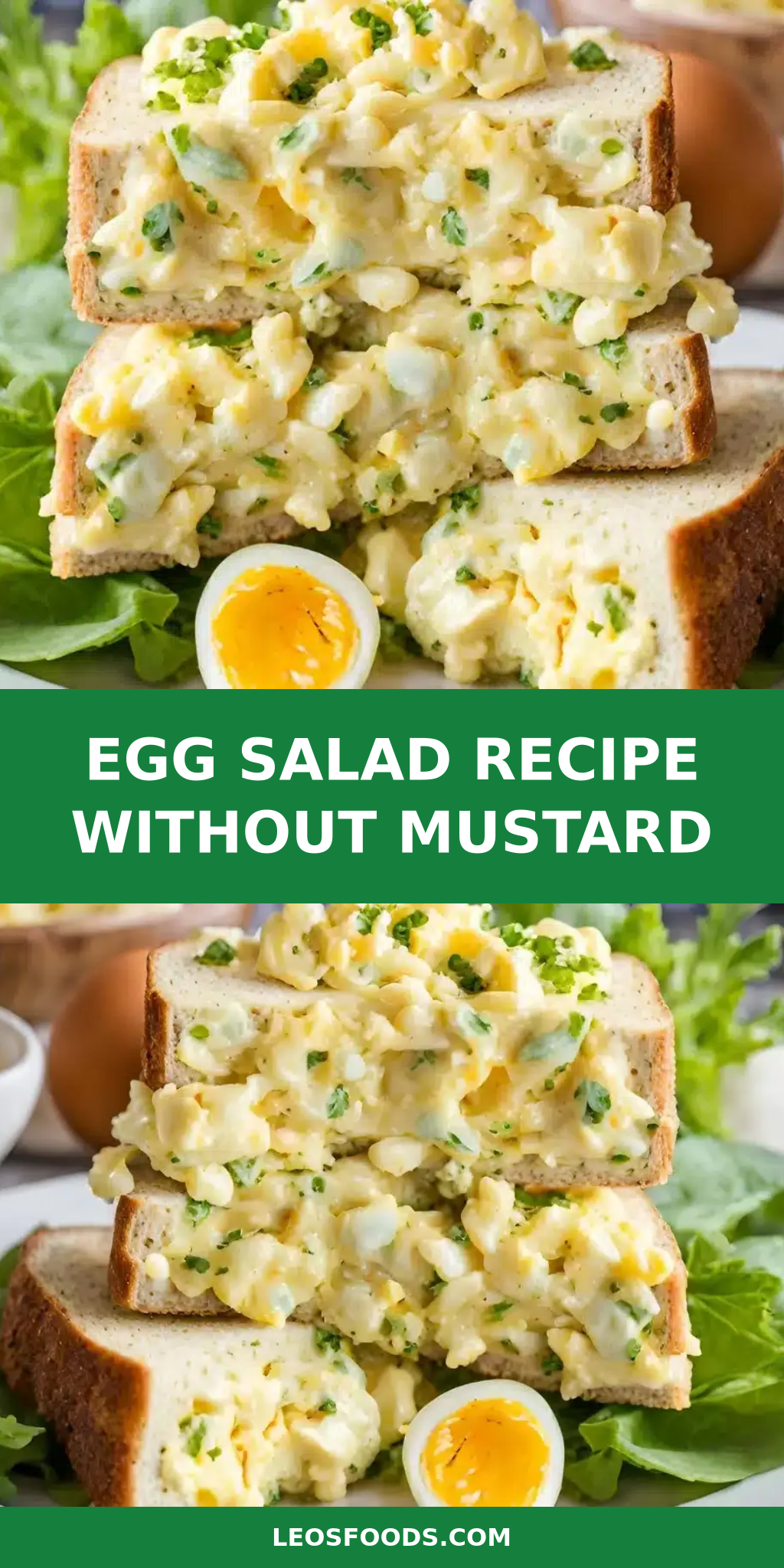 Egg Salad Recipe Without Mustard