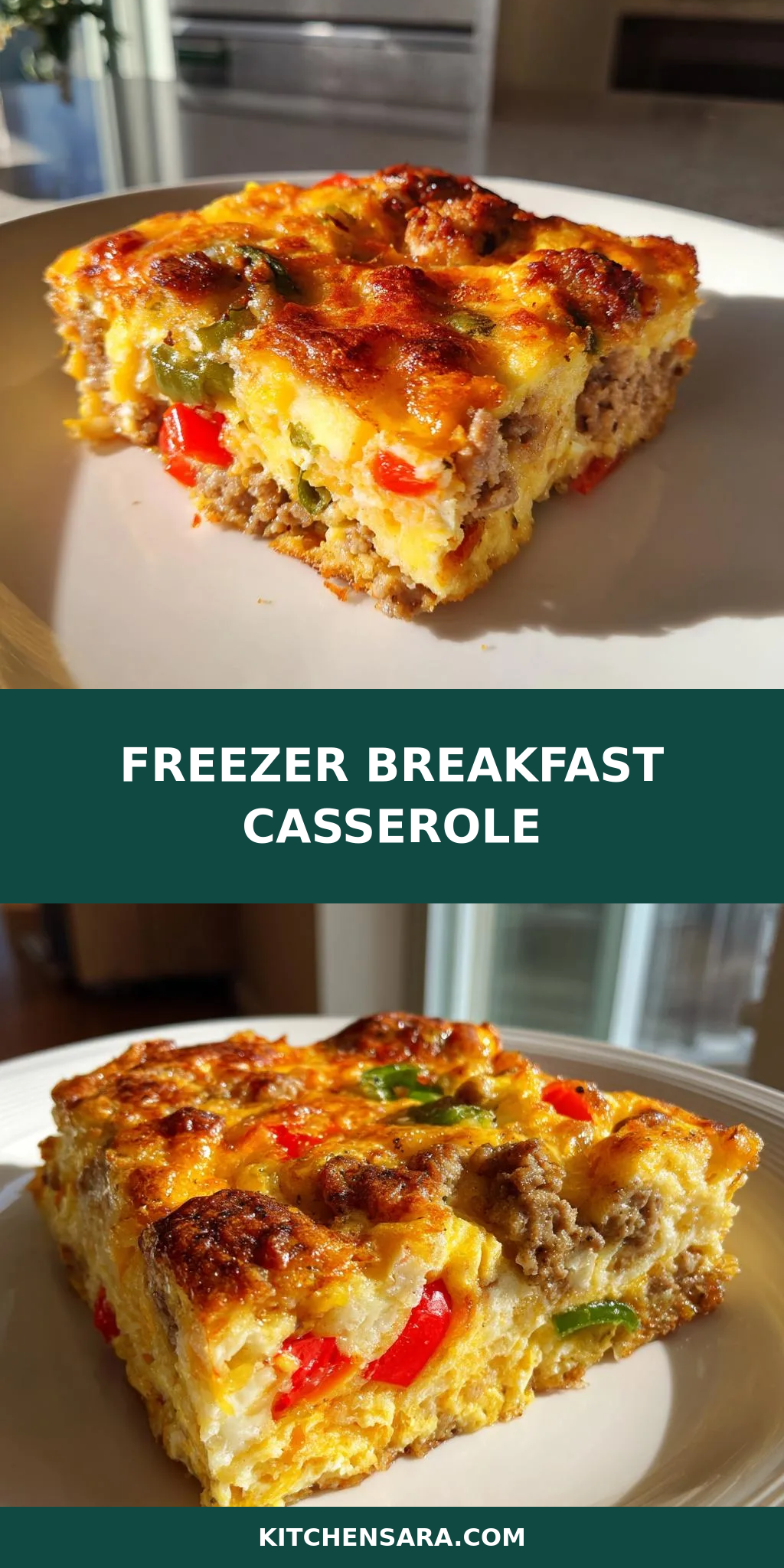 Freezer Breakfast Casserole