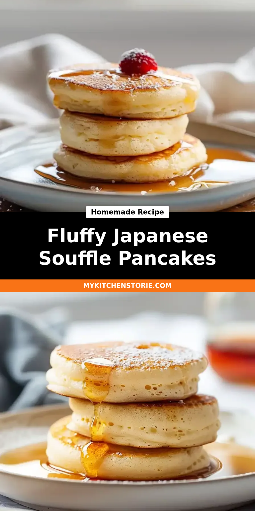 Fluffy Japanese Souffle Pancakes