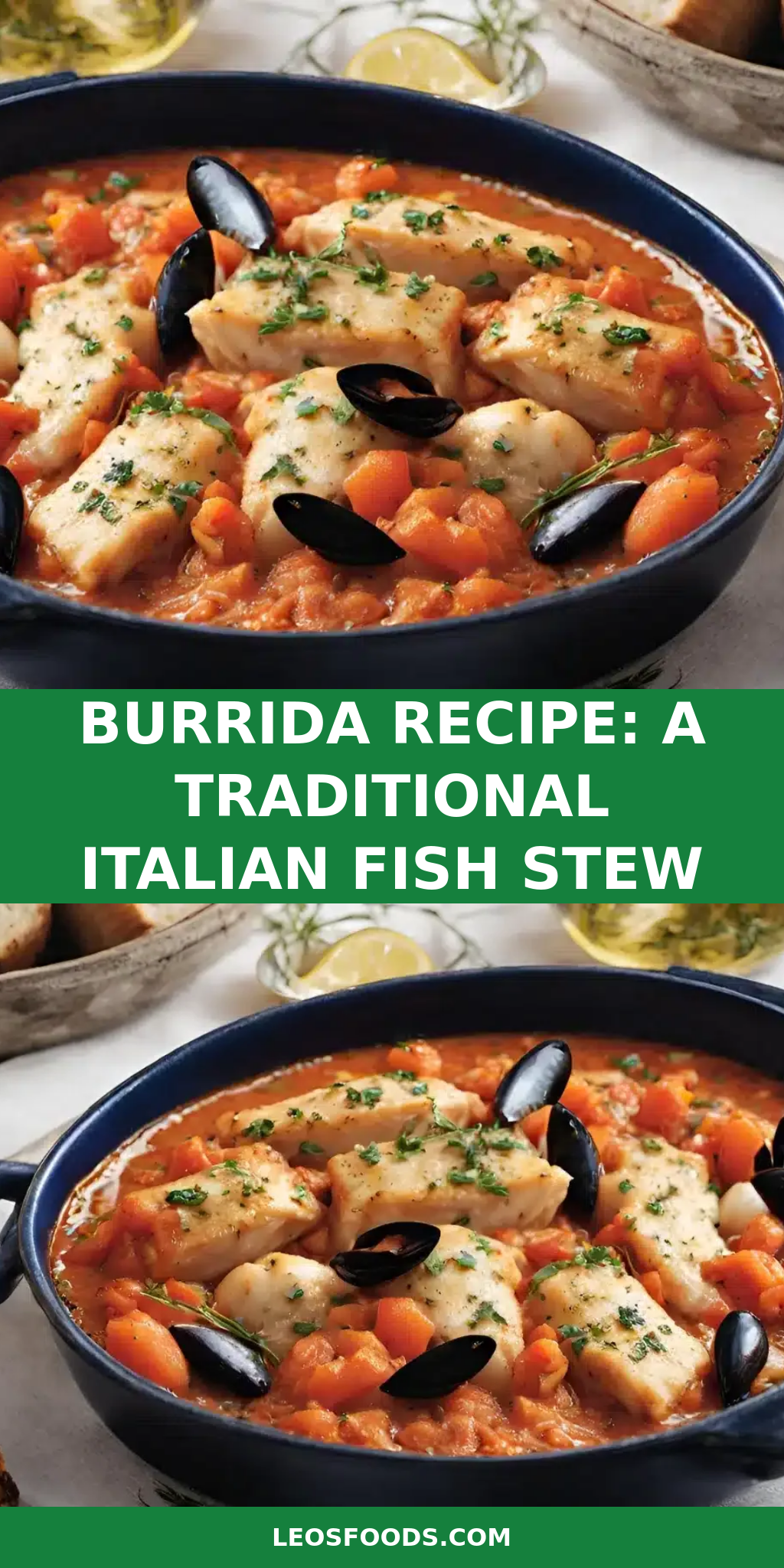 Burrida Recipe: A Traditional Italian Fish Stew