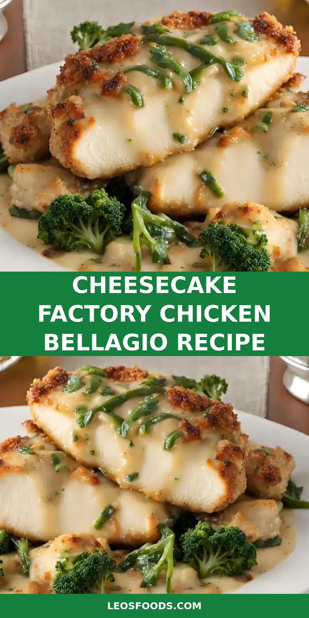 Cheesecake Factory Chicken Bellagio Recipe