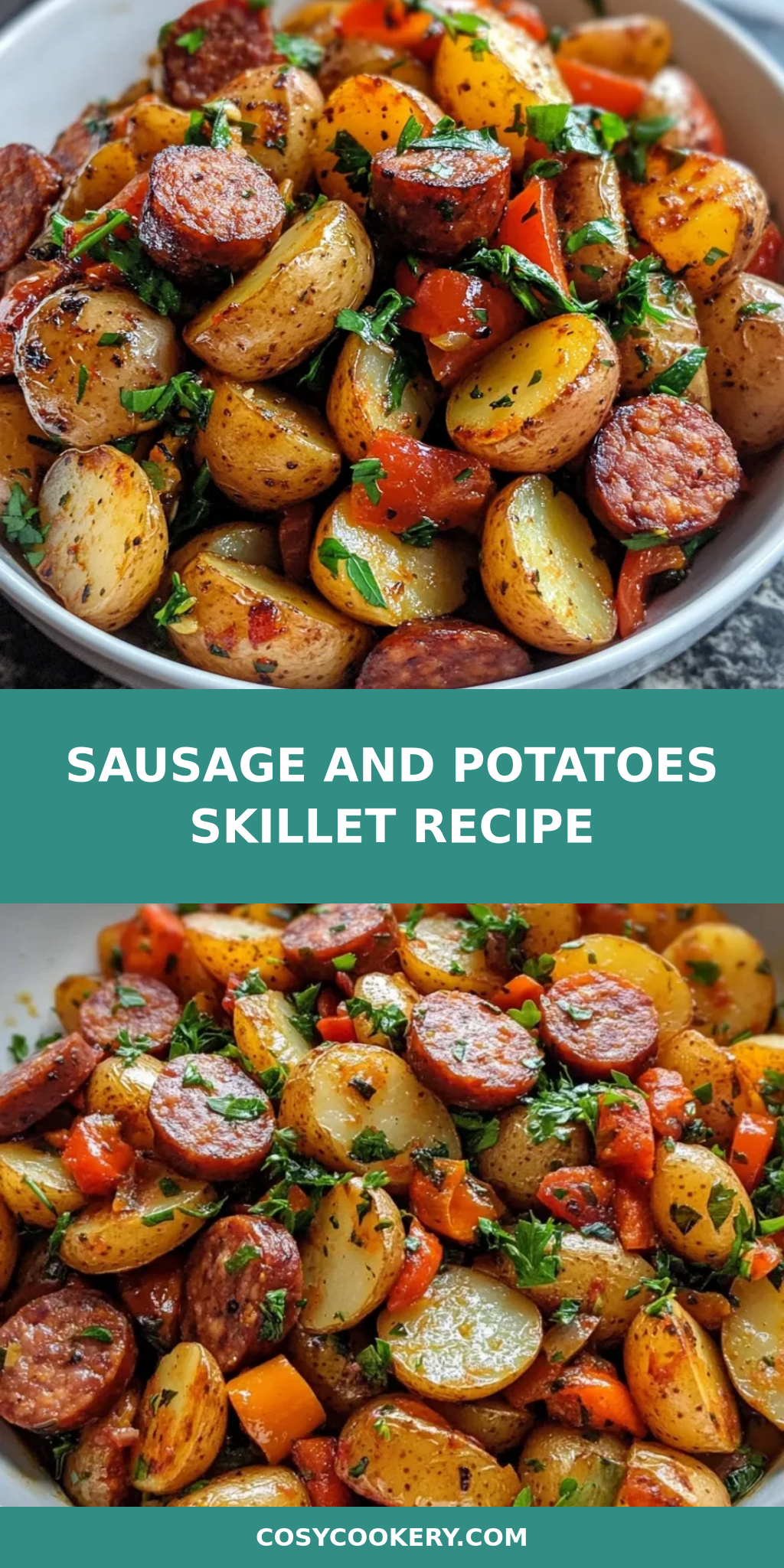 Sausage and Potatoes Skillet Recipe
