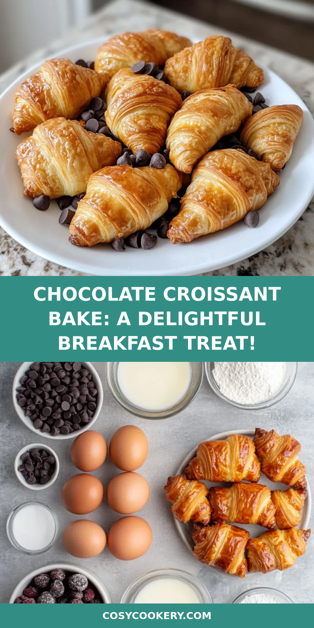 Chocolate Croissant Bake: A Delightful Breakfast Treat!