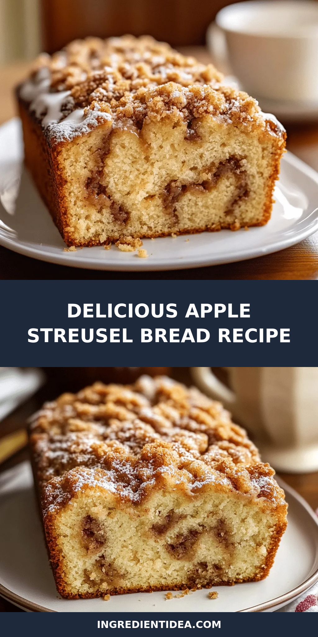 Delicious Apple Streusel Bread Recipe
