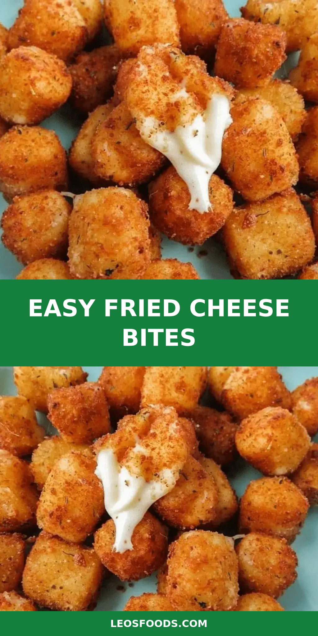 EASY FRIED CHEESE BITES