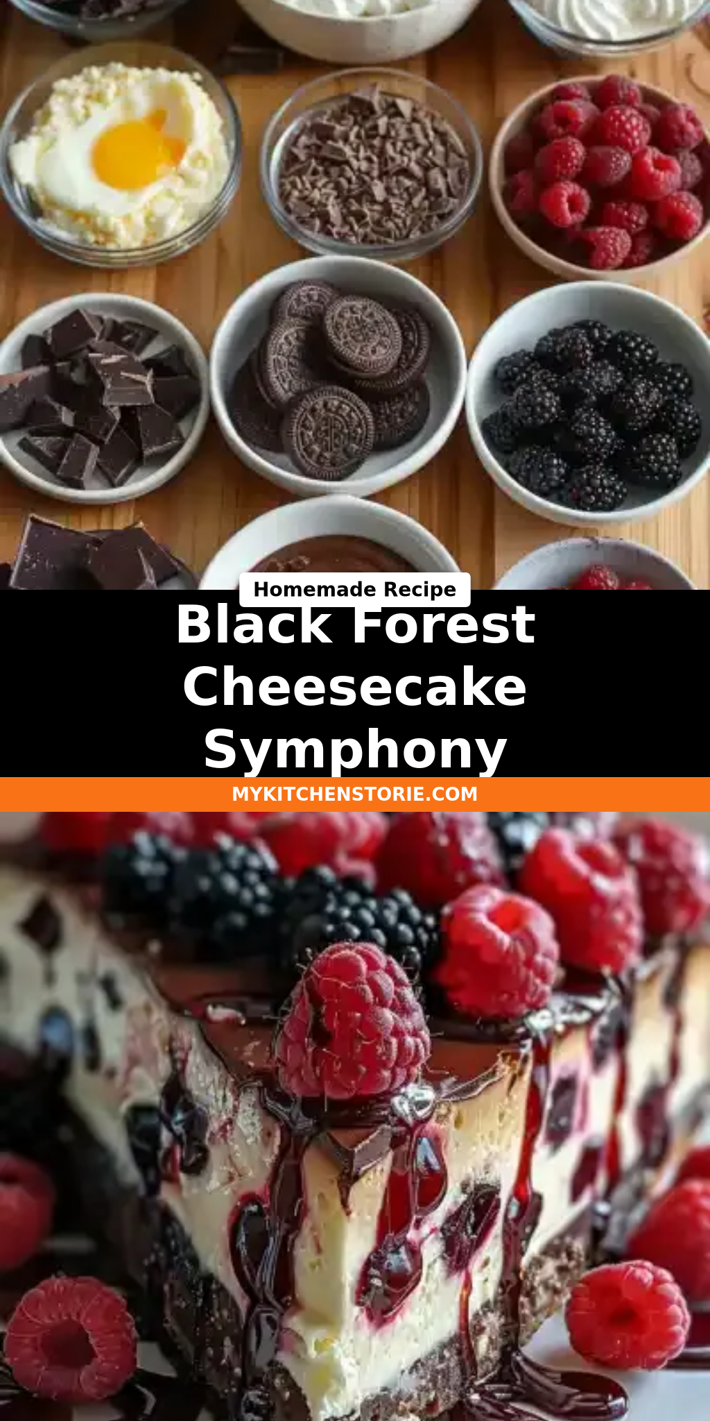 Black Forest Cheesecake Symphony