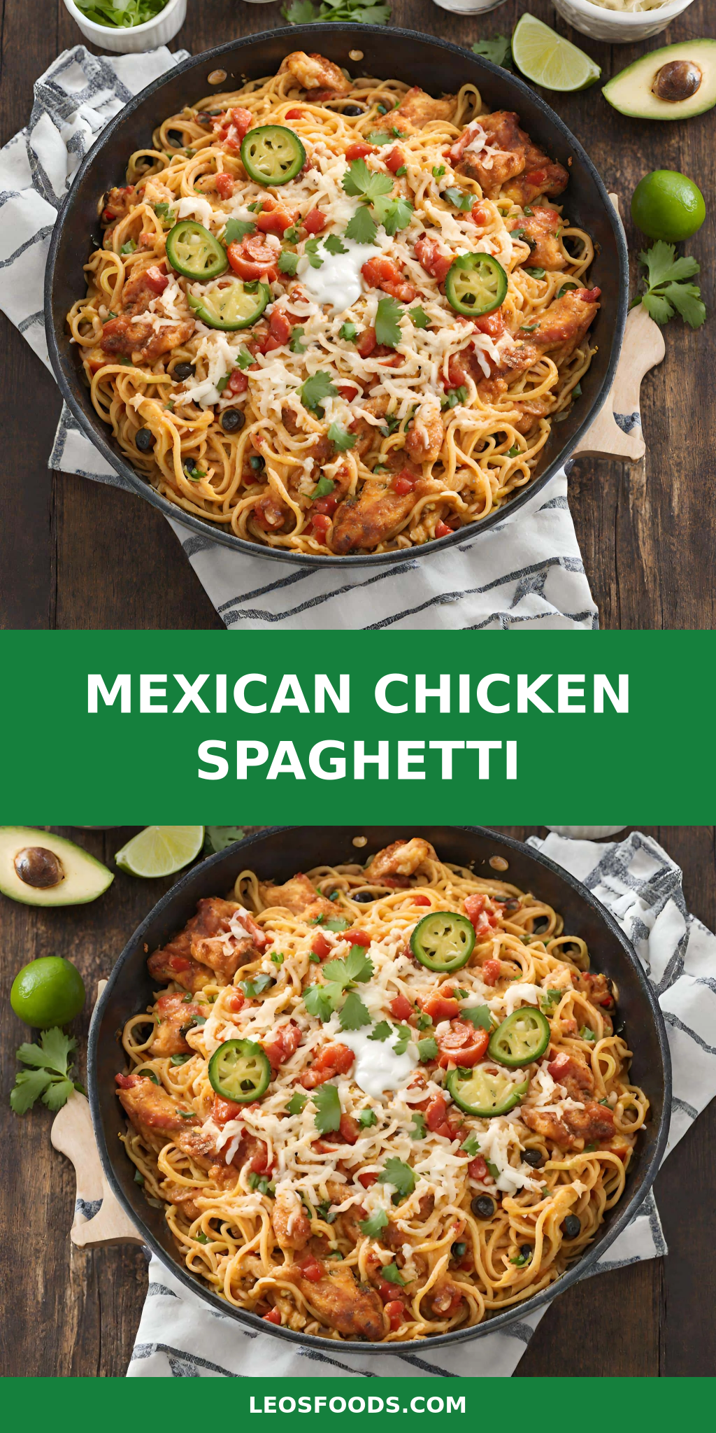 Mexican Chicken Spaghetti