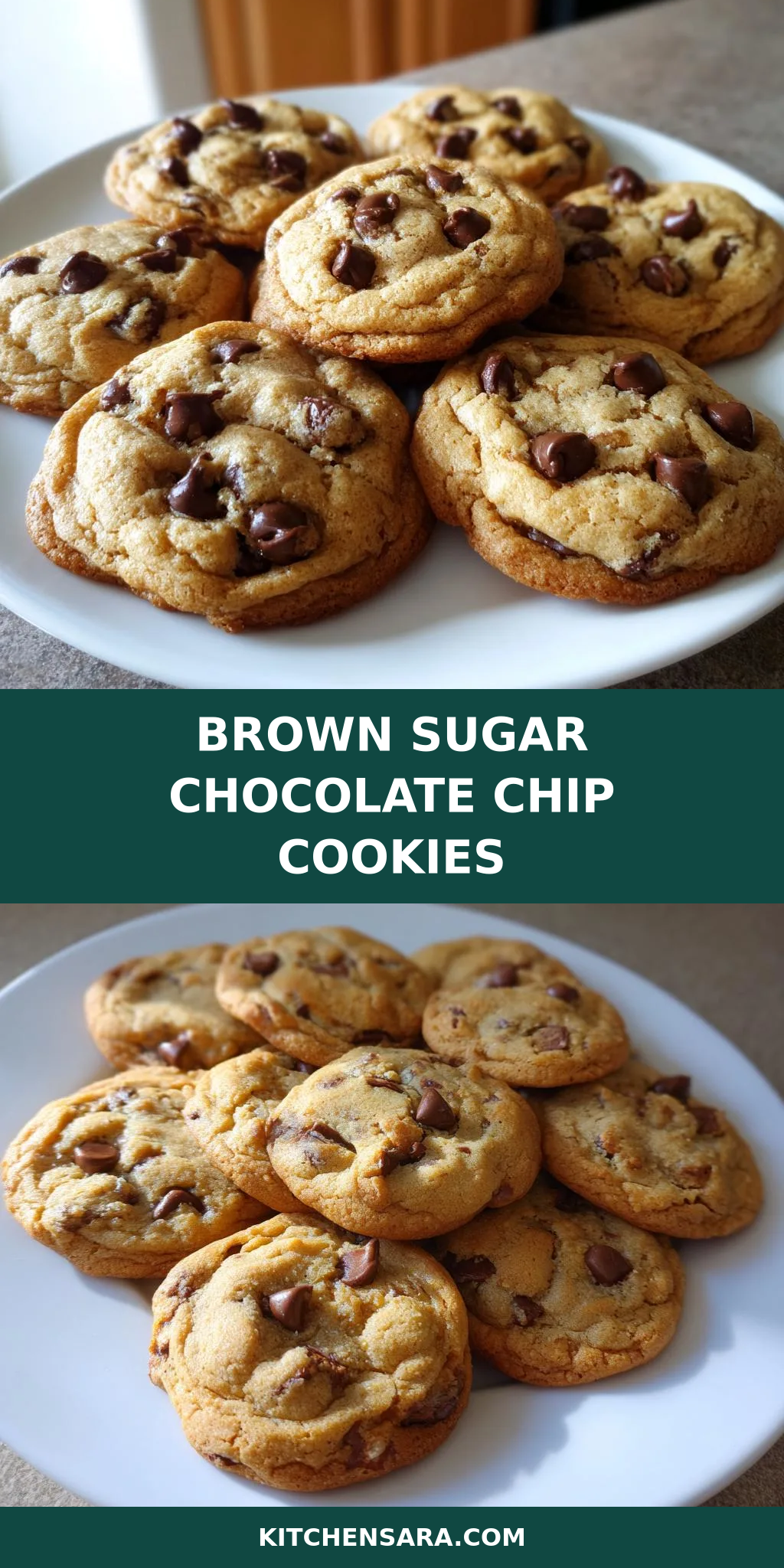 Brown Sugar Chocolate Chip Cookies