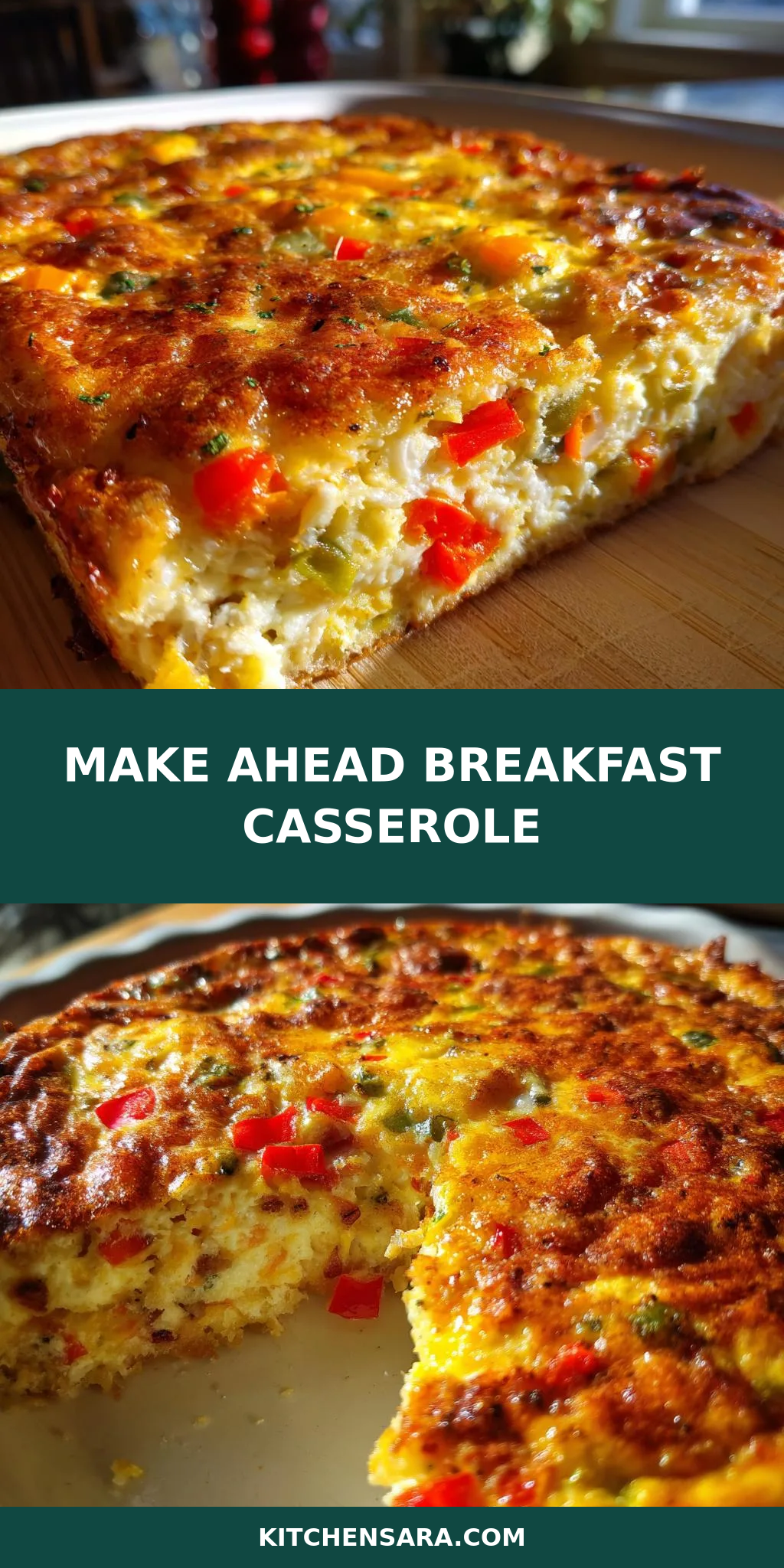 Make Ahead Breakfast Casserole